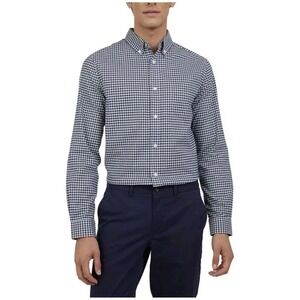 NEW Ben Sherman Men's The Original Oxford Long-Sleeve Shirt, Navy, Size L